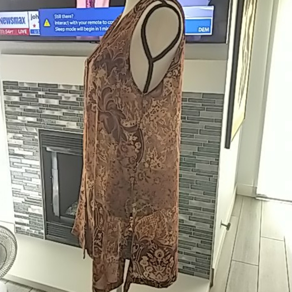 The Limited sheer flowing tunic S - Picture 2 of 7